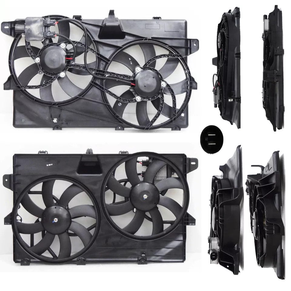 Radiator cooling fan assy 2009 - 2014 FORD EDGE FO3115190 9T4Z8C607A