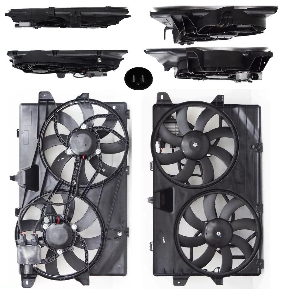 Radiator cooling fan assy 2009 - 2014 FORD EDGE FO3115190 9T4Z8C607A