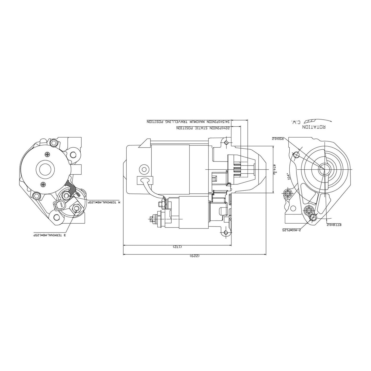 Transmission cooler assembly 2013 - 2019 FORD POLICE INTERCEPTOR SEDAN FO4050155 DG1Z7A095D