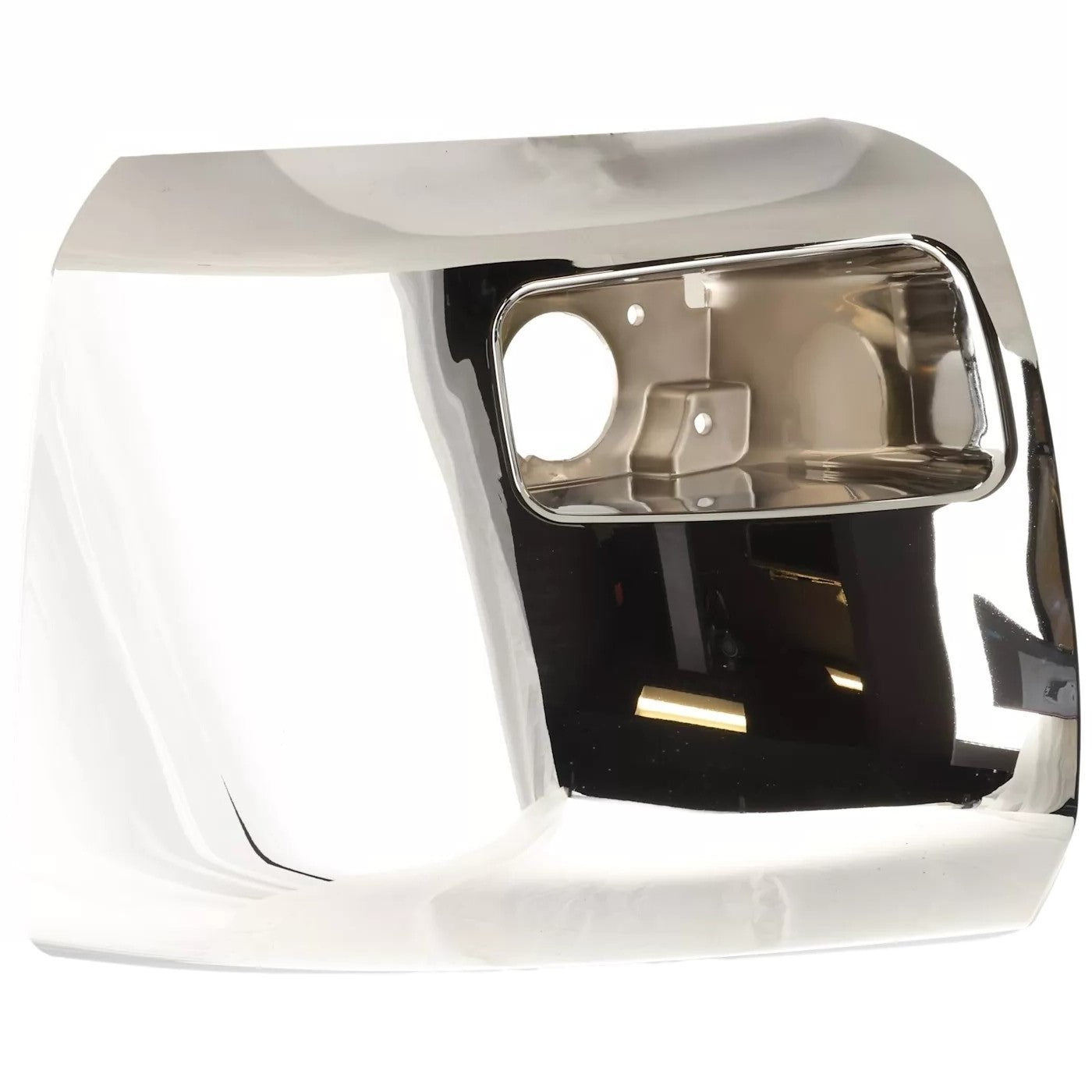 Left Side Front bumper extension outer 2007 - 2013 CHEVROLET SILVERADO 1500 GM1004156 20985757