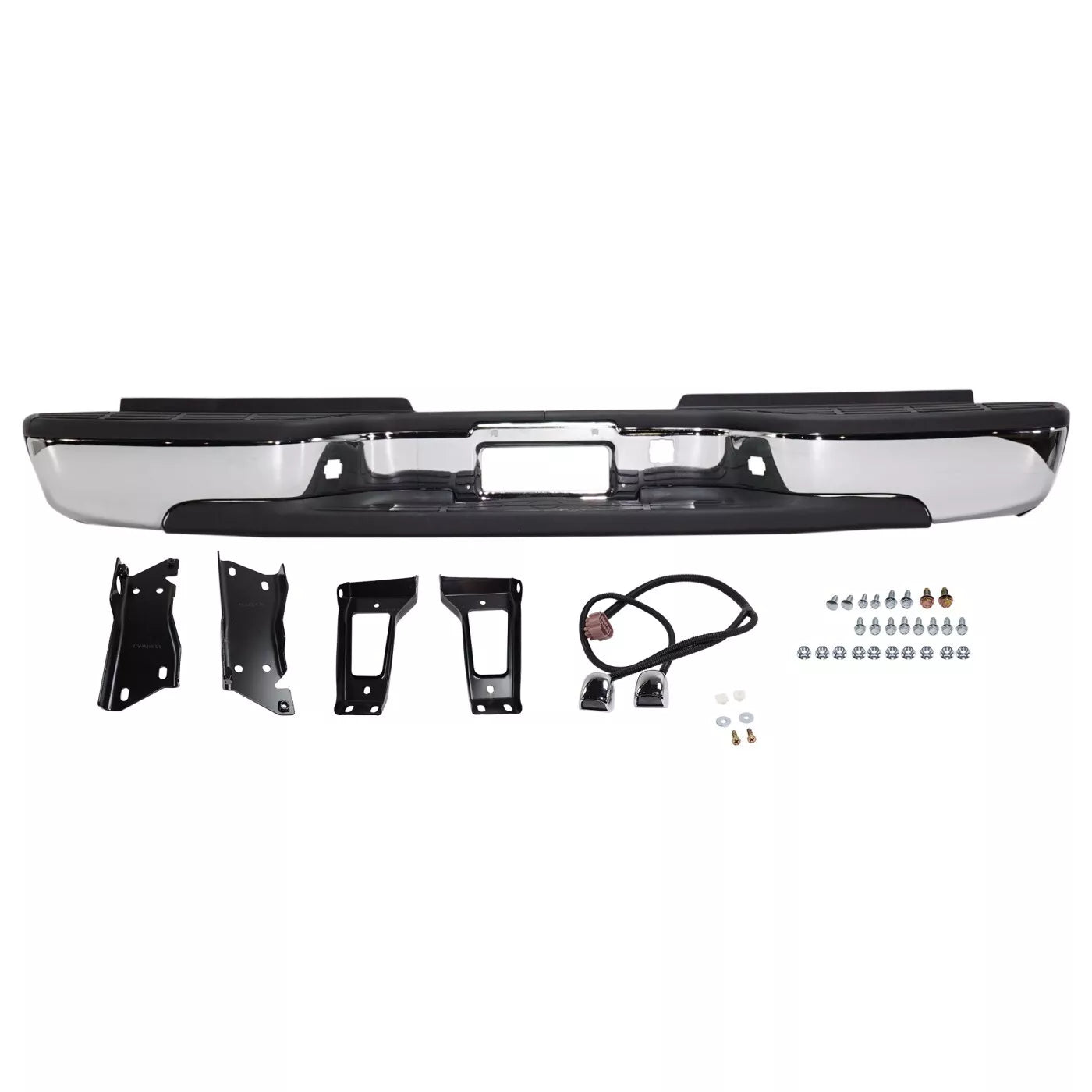 Rear bumper assembly 2001 - 2006 CHEVROLET SILVERADO 2500 HD GM1103129 12473000-PFM