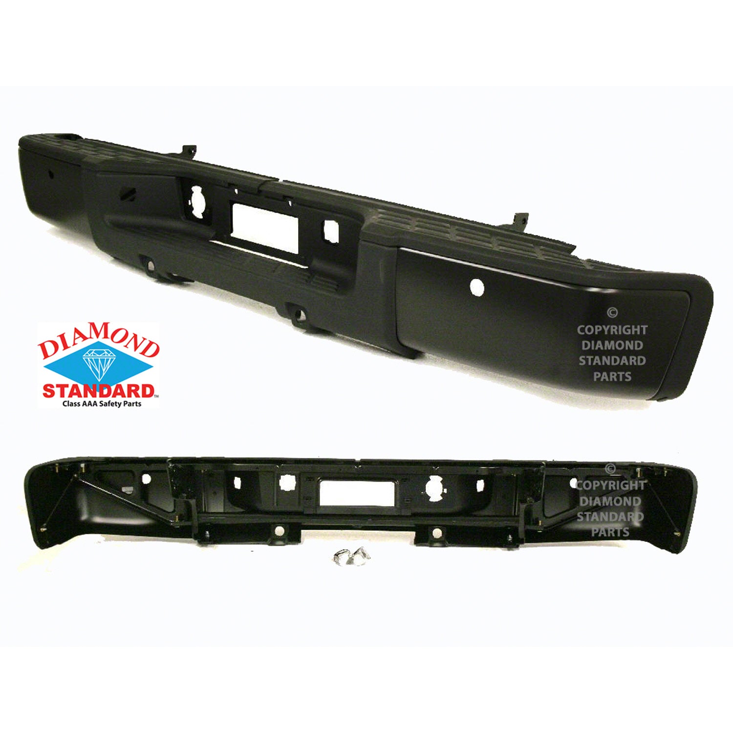 Rear bumper assembly 2007 - 2013 CHEVROLET SILVERADO 1500 GM1103149 GM1103149