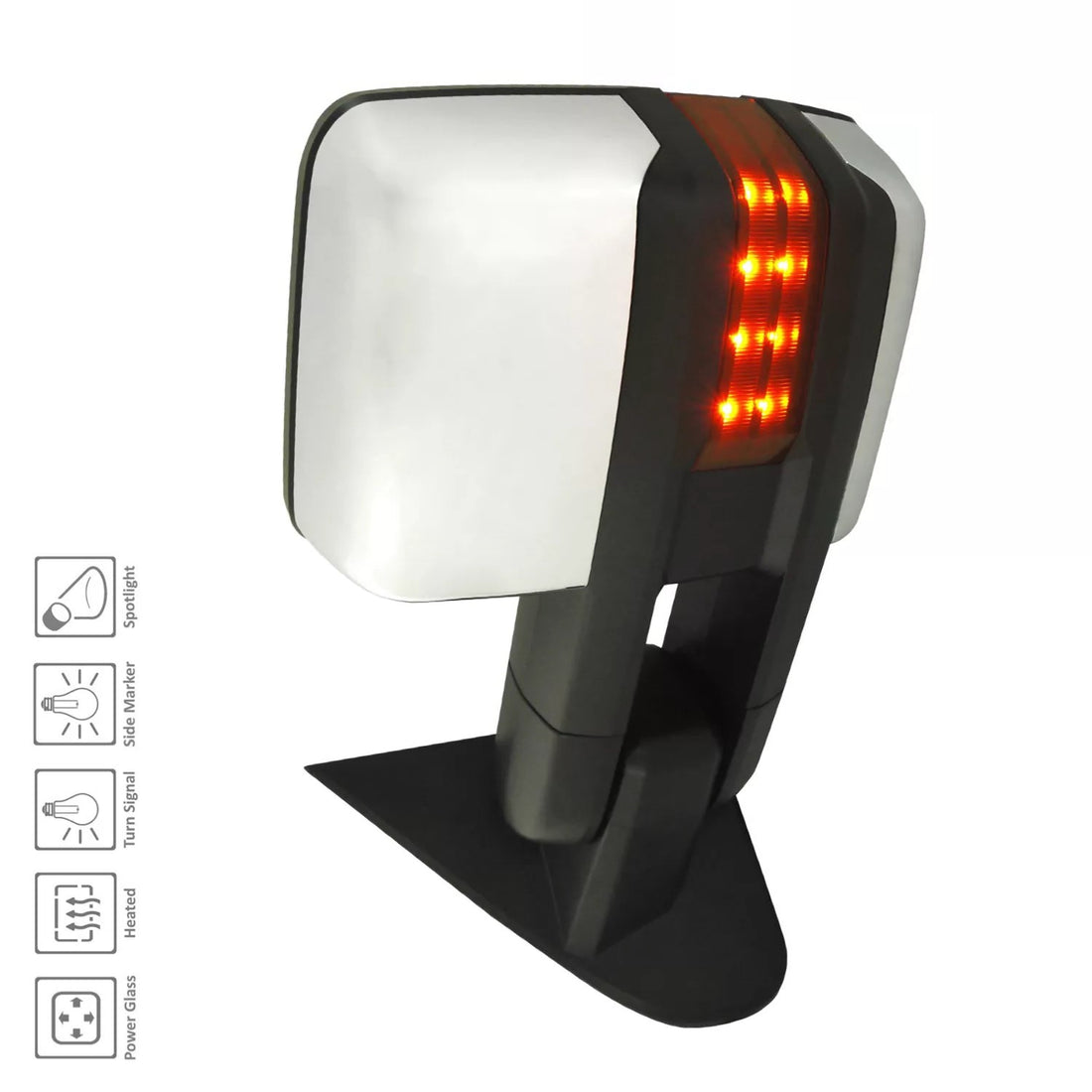 Left Side Mirror outside rear view 2015 - 2018 CHEVROLET SILVERADO 1500 GM1320512 84228887