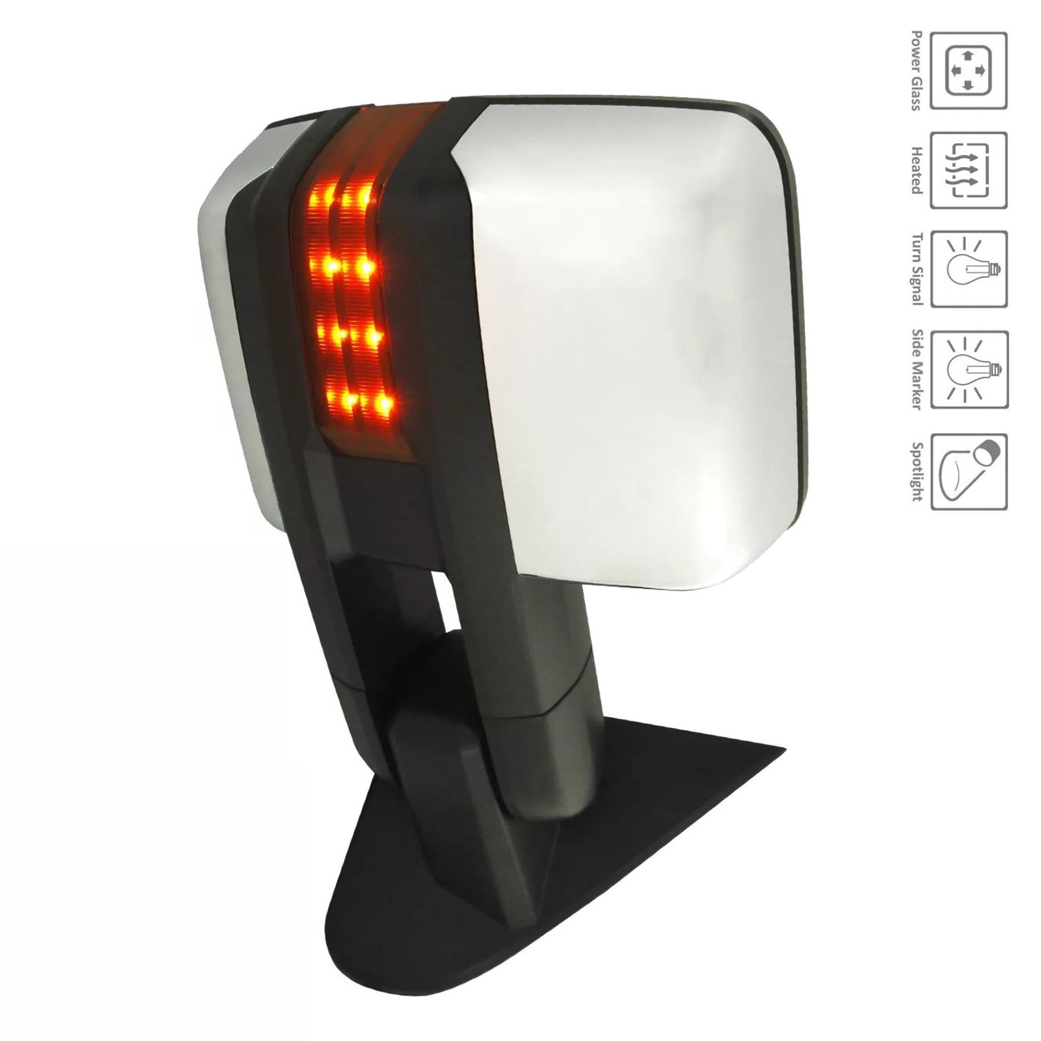 Espejo retrovisor exterior derecho 2015 - 2016 CHEVROLET SILVERADO 1500 GM1321512 23241616