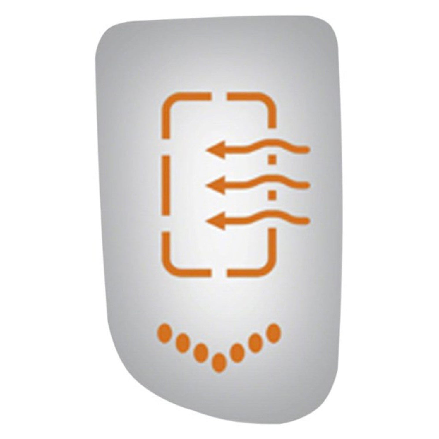 Driver Side Replacement Mirror Glass 1999 - 2013 Chevrolet Silverado 1500 GM1323772 GM1323772