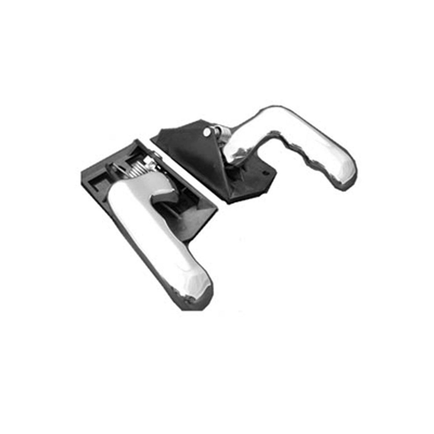 Right Side Front door handle inside 2002 - 2006 GMC SIERRA 1500 GM1353131 10358998