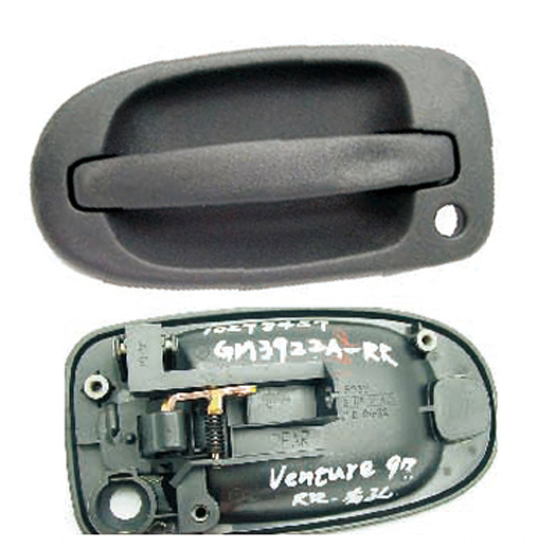 Right Side Rear door handle outer 1997 - 1997 CHEVROLET VENTURE GM1521122 10298457