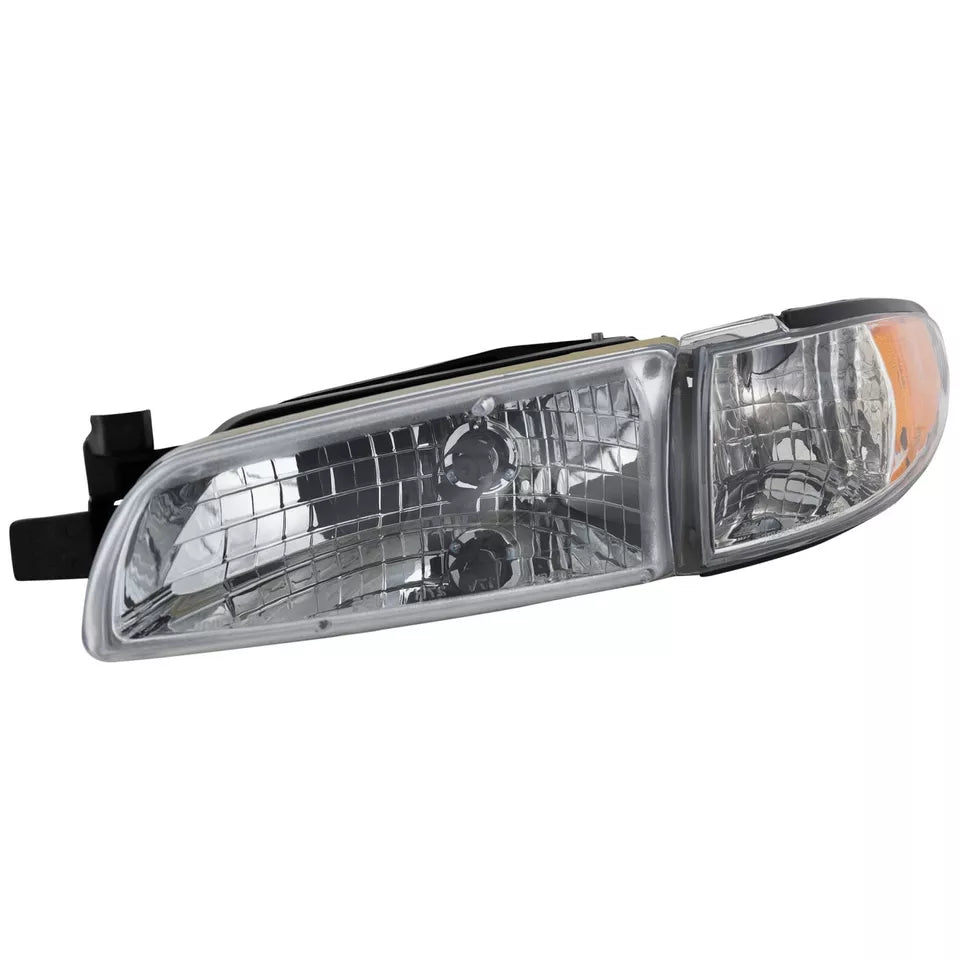 Left Side Headlamp assy composite 1997 - 2003 PONTIAC GRAND PRIX GM2502170 19149891