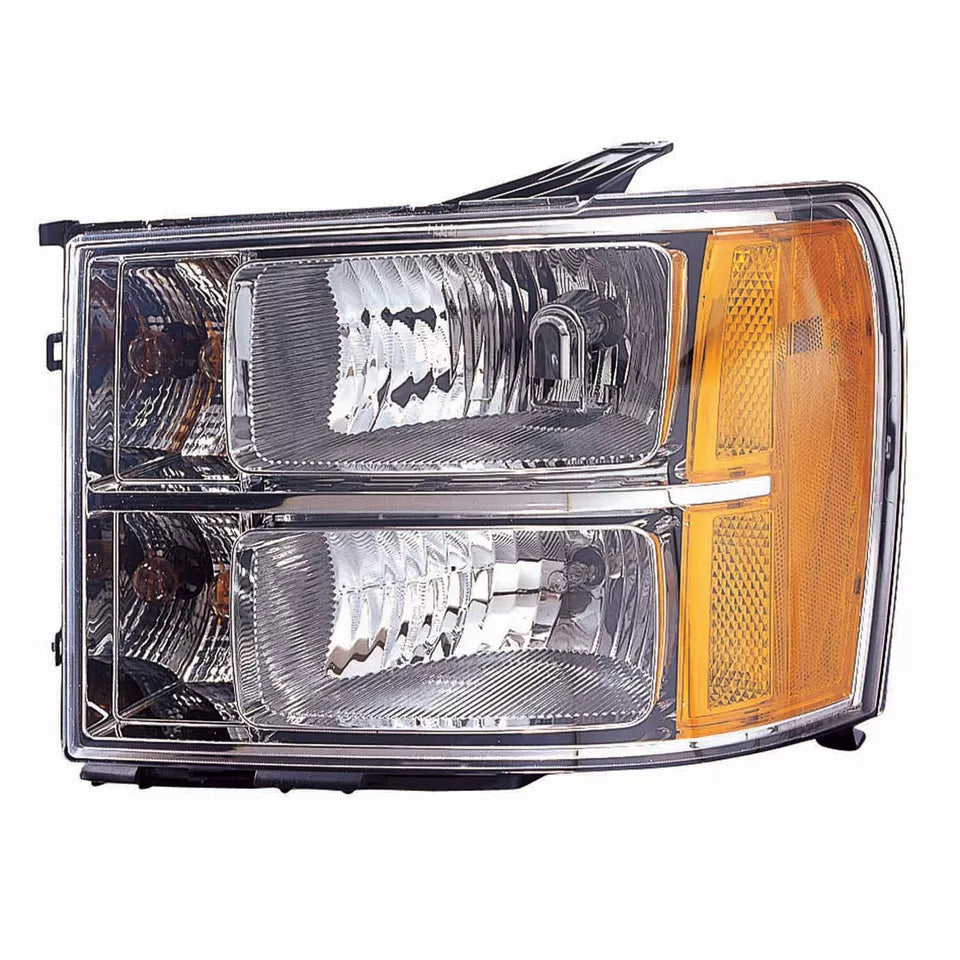 Left Side Headlamp assy composite 2007 - 2013 GMC SIERRA 1500 CAPA GM2502283C 22853029