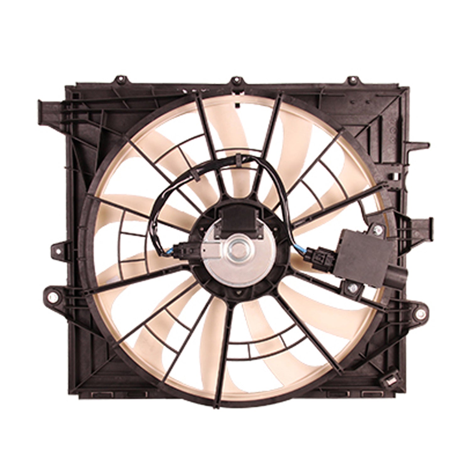 Radiator cooling fan assy 2013 - 2015 CADILLAC ATS GM3115256 22966146-PFM