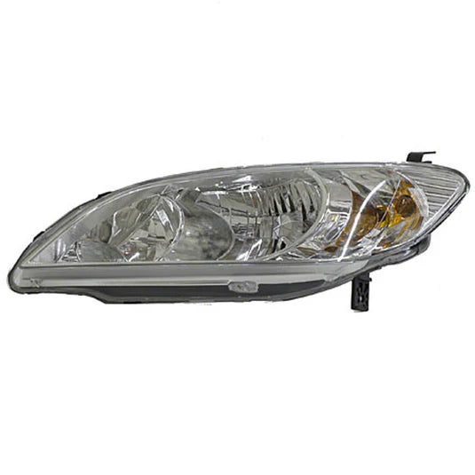 Left Side Headlamp assy composite 2004 - 2005 HONDA CIVIC HO2502121V 33151S5AA51