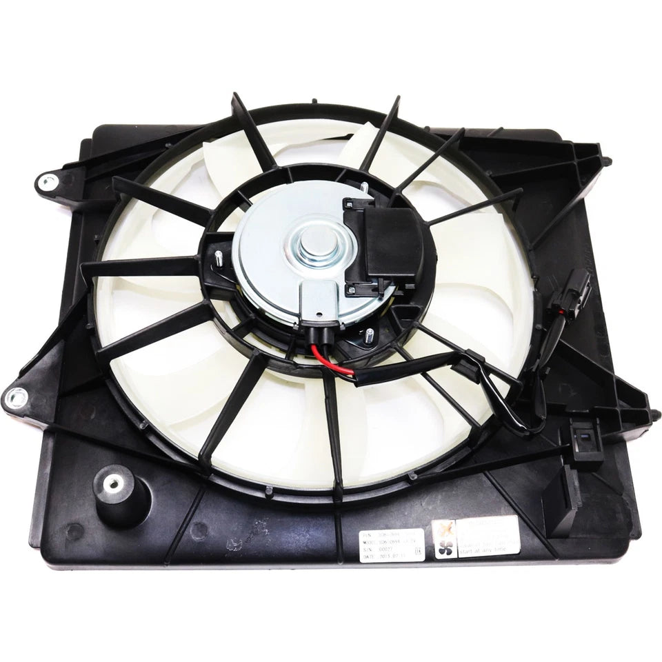 A/C Condenser Fan Assembly Right Side 2015 - 2020 HONDA FIT HO3113135 386155R1003-PFM
