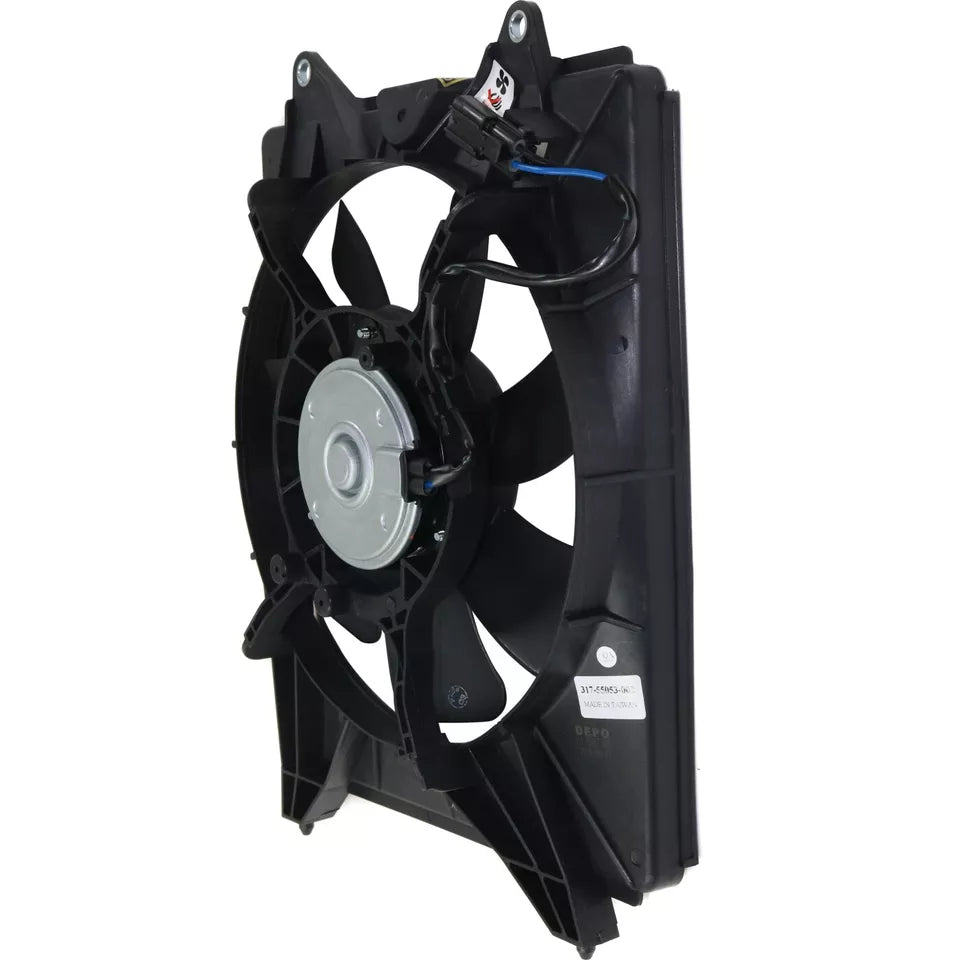 A/C Condenser Fan Assembly Right Side 2016 - 2022 HONDA HR-V HO3113137 3861550WH01-PFM