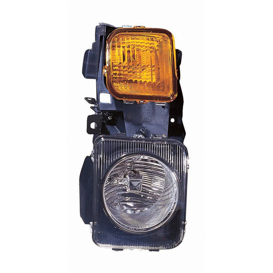 Left Side Headlight Assembly 2006 - 2010 HUMMER H3 CAPA HU2502100C 15951163
