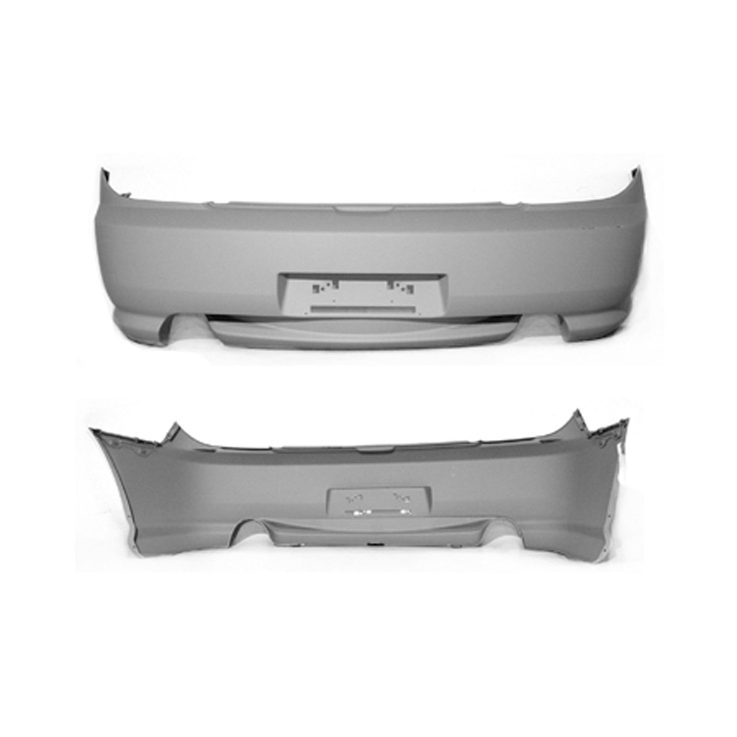 Rear bumper cover 2003 - 2006 HYUNDAI TIBURON ORIGINAL HY1100137OE 866102C011