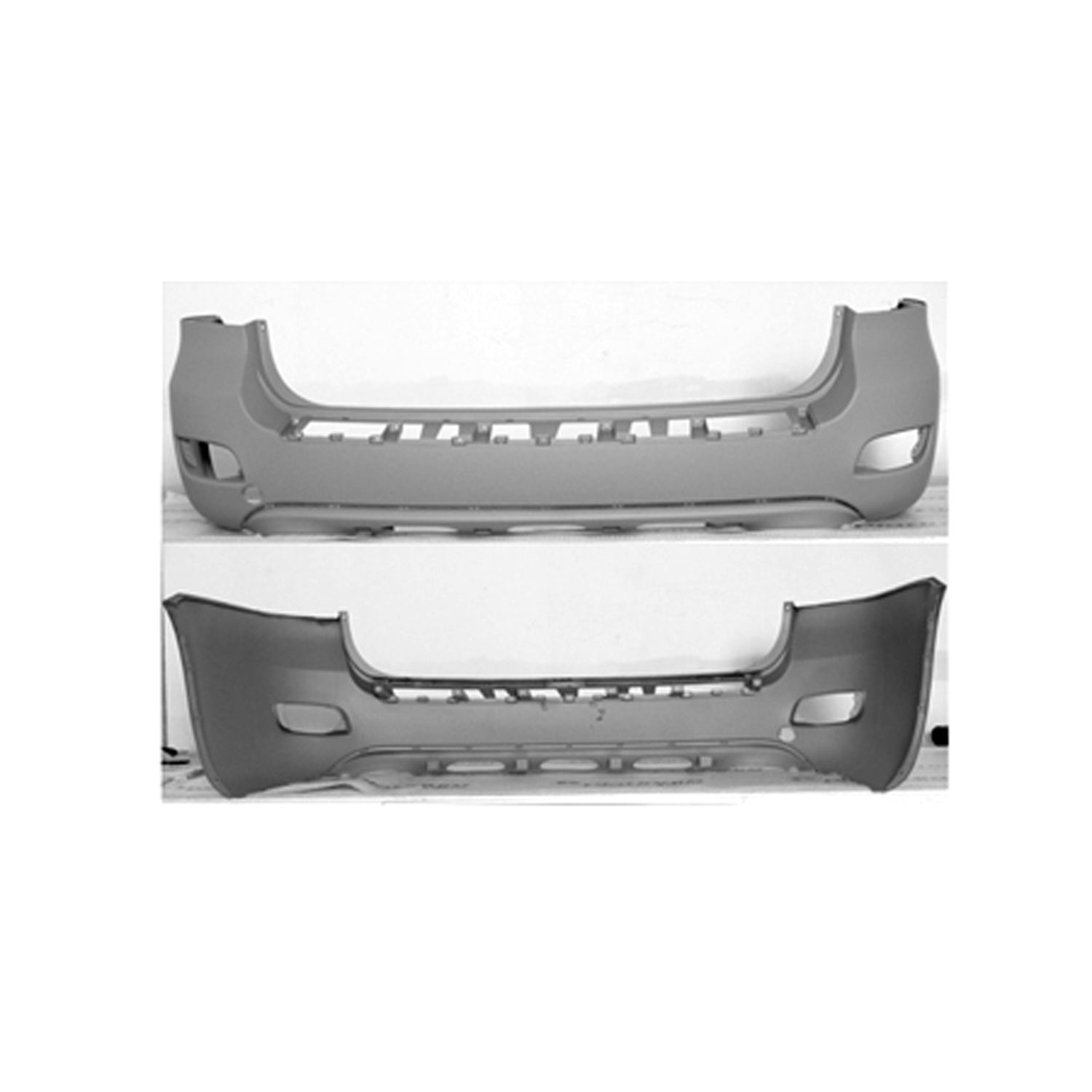 Rear bumper cover 2007 - 2009 HYUNDAI SANTA FE HY1100153 866112B020