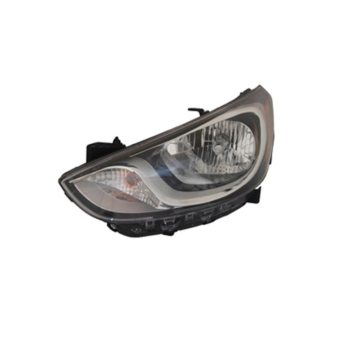 Left Side Headlamp assy composite 2012 - 2014 HYUNDAI ACCENT HY2502163C 921011R010