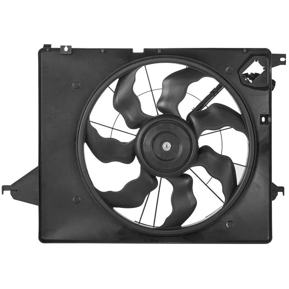 Radiator cooling fan assy 2013 - 2018 HYUNDAI SANTA FE HY3115143 25380B8800