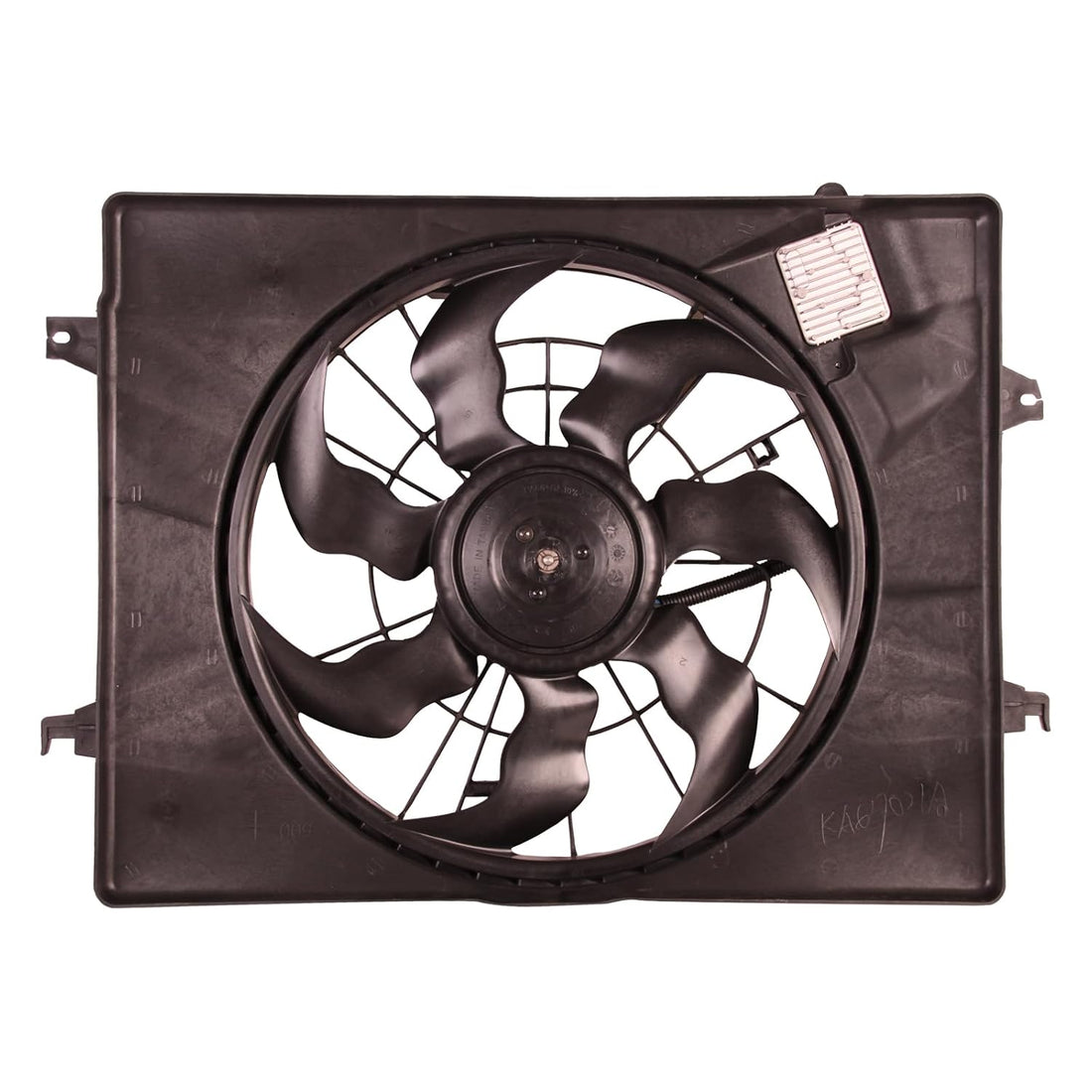 Radiator Cooling Fan Assy 2013 - 2015 HYUNDAI SONATA HY3115149 253804R500