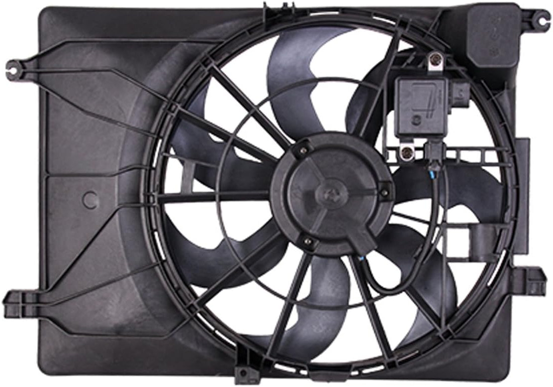 Radiator Cooling Fan Assy 2016 - 2021 HYUNDAI TUCSON HY3115155 25380D3600