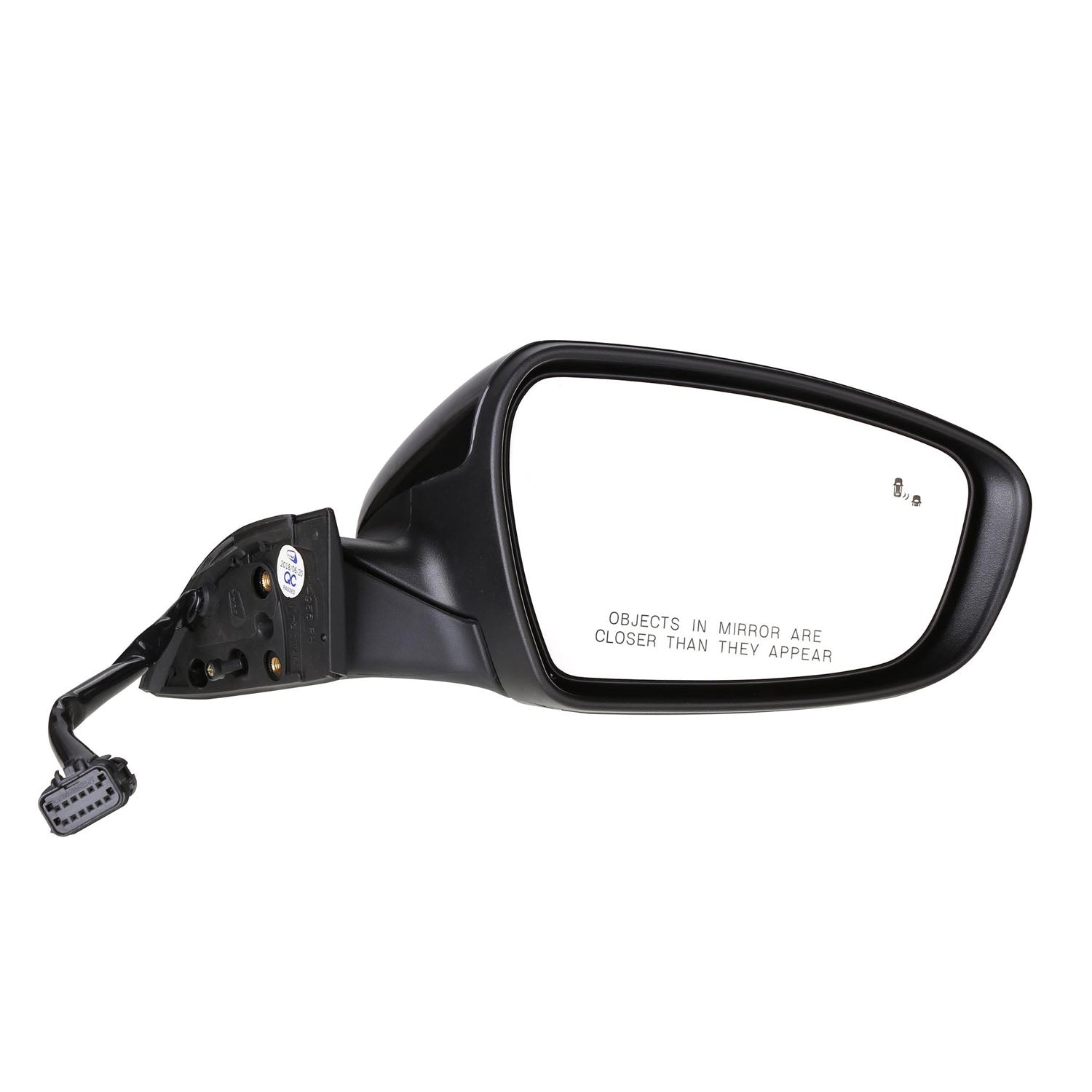 Right Side Mirror outside rear view 2017 - 2018 KIA FORTE ORIGINAL KI1321215OE 87620B0040