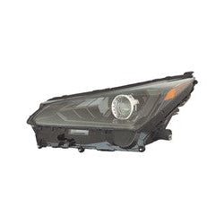 Right Side Headlamp Assembly Composite 2018 - 2021 LEXUS NX300H CAPA LX2503176C 8114078190