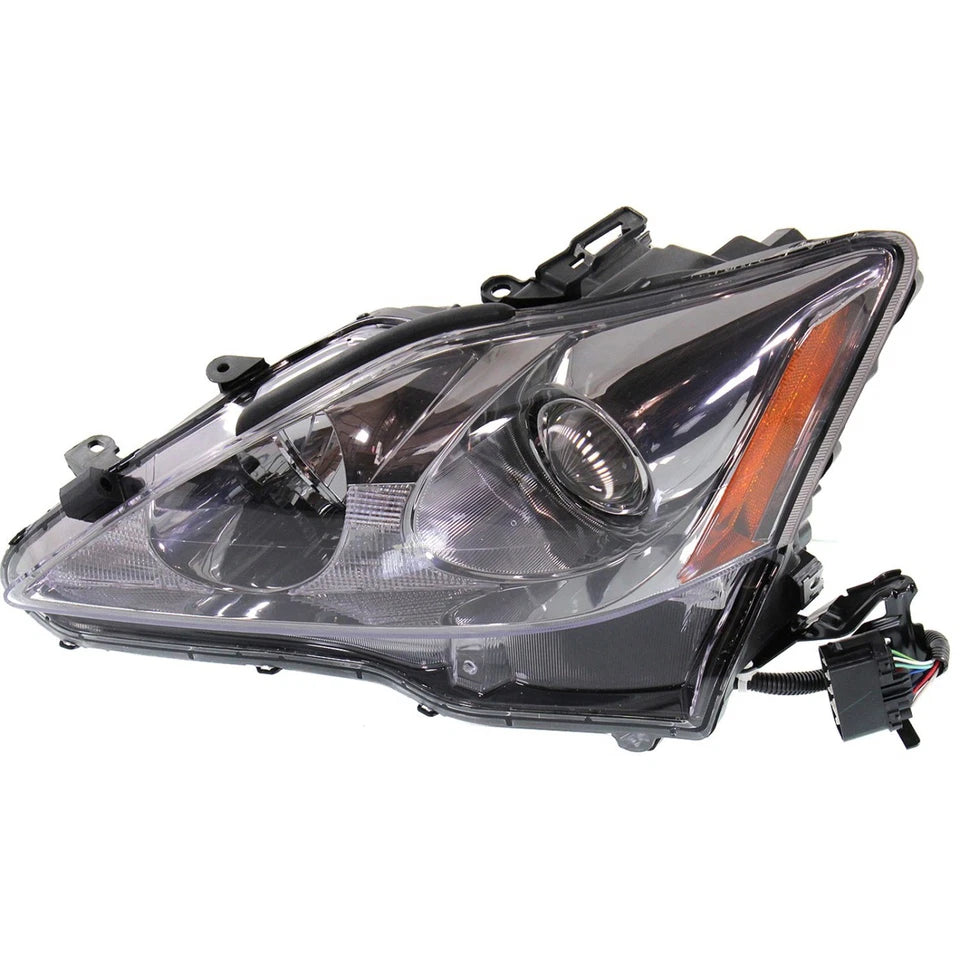 Left Side Headlamp Lens & Housing 2009 - 2010 LEXUS IS250 CAPA LX2518125C 8117053400