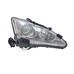 Left Side Headlamp Lens & Housing 2011 - 2015 LEXUS IS250 CAPA LX2518131C 8117053550