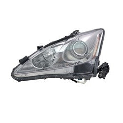 Right Side Headlamp Lens & Housing 2011 - 2015 LEXUS IS250 CAPA LX2519131C 8113053550