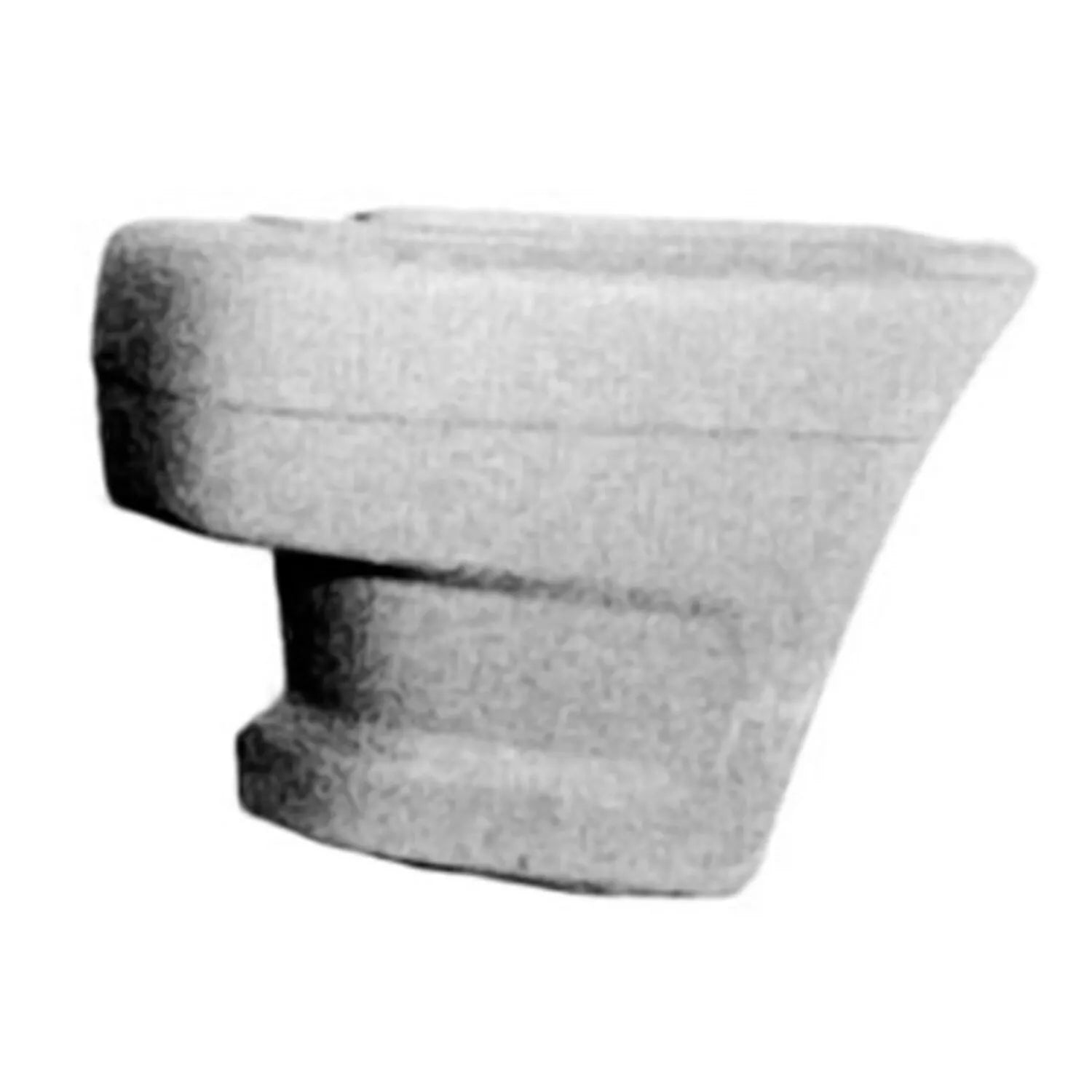 Left Side Front bumper extension outer 1986 - 1987 MAZDA B2000 MA1004104 UB3950050A