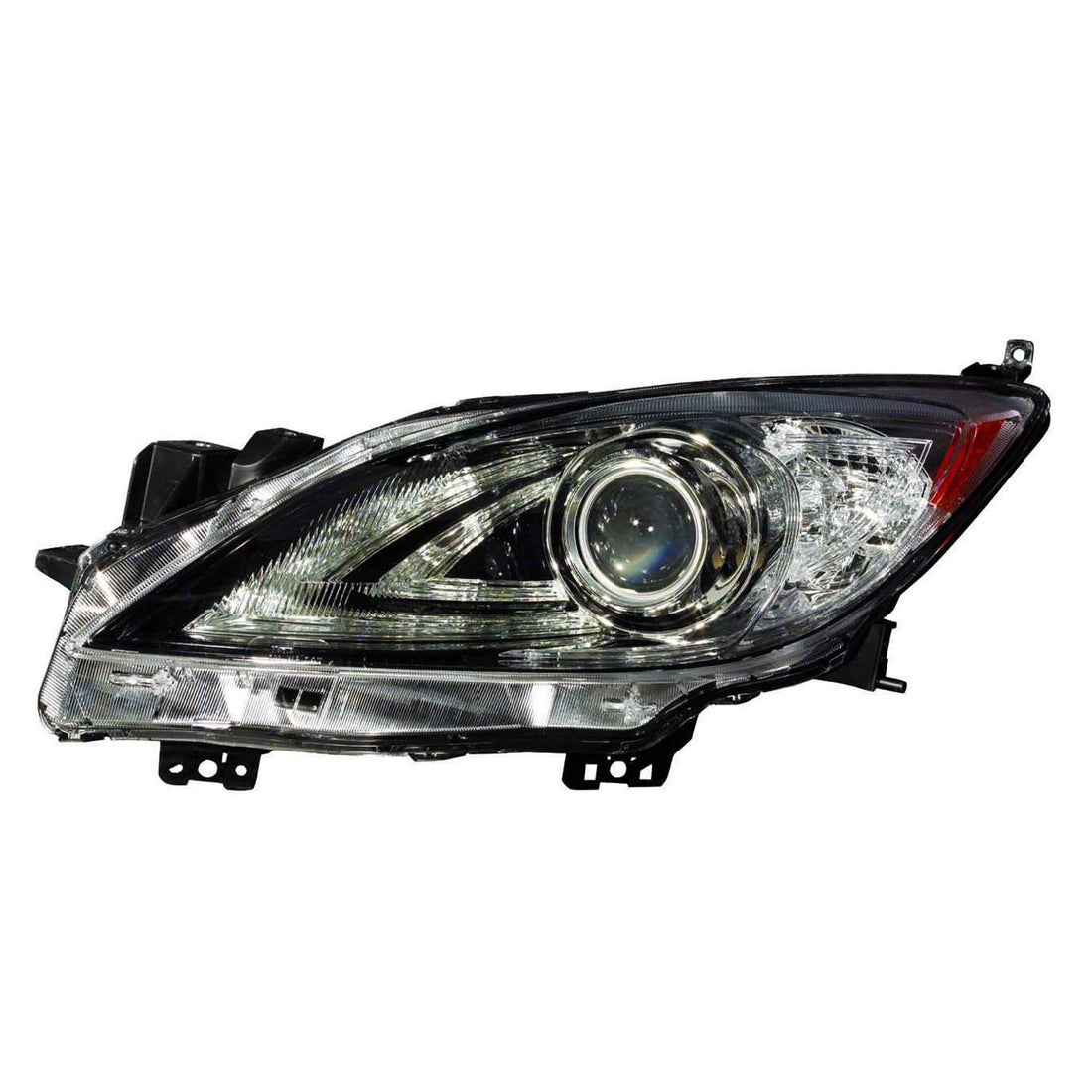Left Side Headlamp lens/housing 2010 - 2013 MAZDA 3 MA2518149 BBN251041S