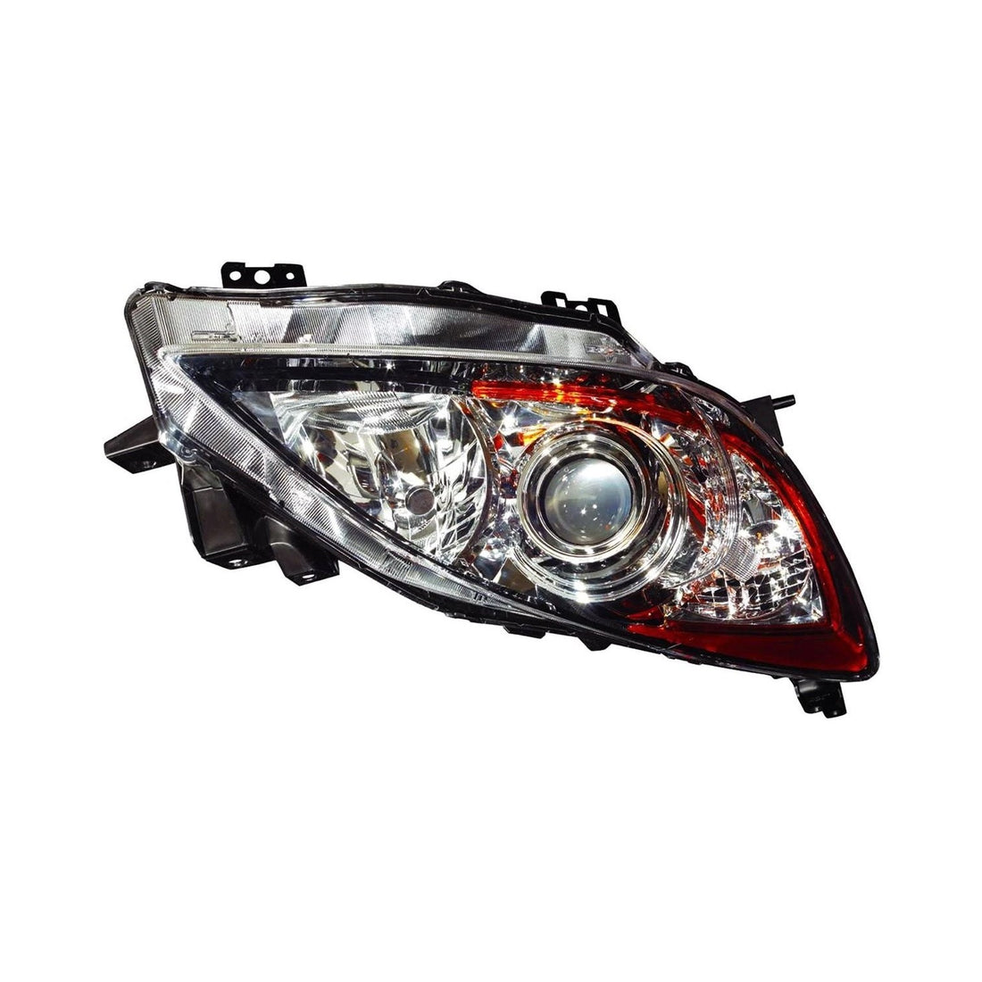 Lente/carcasa del faro delantero derecho 2010 - 2013 MAZDA 3 CAPA MA2519130C BBM4510K0K
