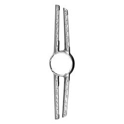 Grille molding 2017 - 2019 MERCEDES-BENZ E300 CAPA MB1210121C 21388801609982