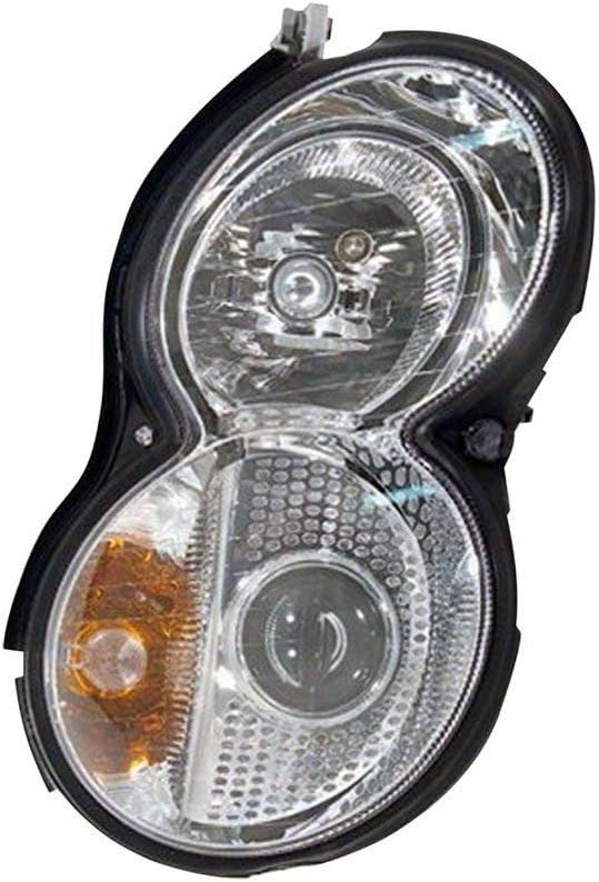 Right Side Headlamp Assy Composite 2003 - 2006 MERCEDES-BENZ SL500 MB2503133 2308200659
