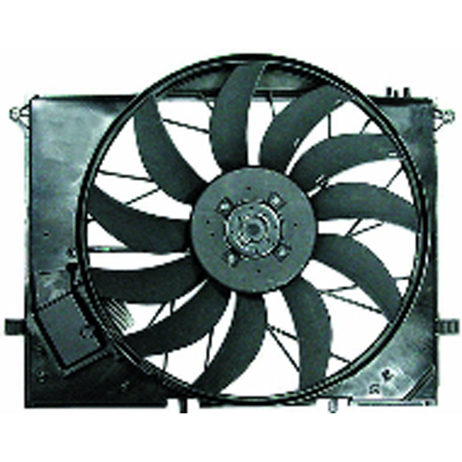 Radiator cooling fan assy 2001 - 2006 MERCEDES-BENZ CL500 MB3115115 220500029328