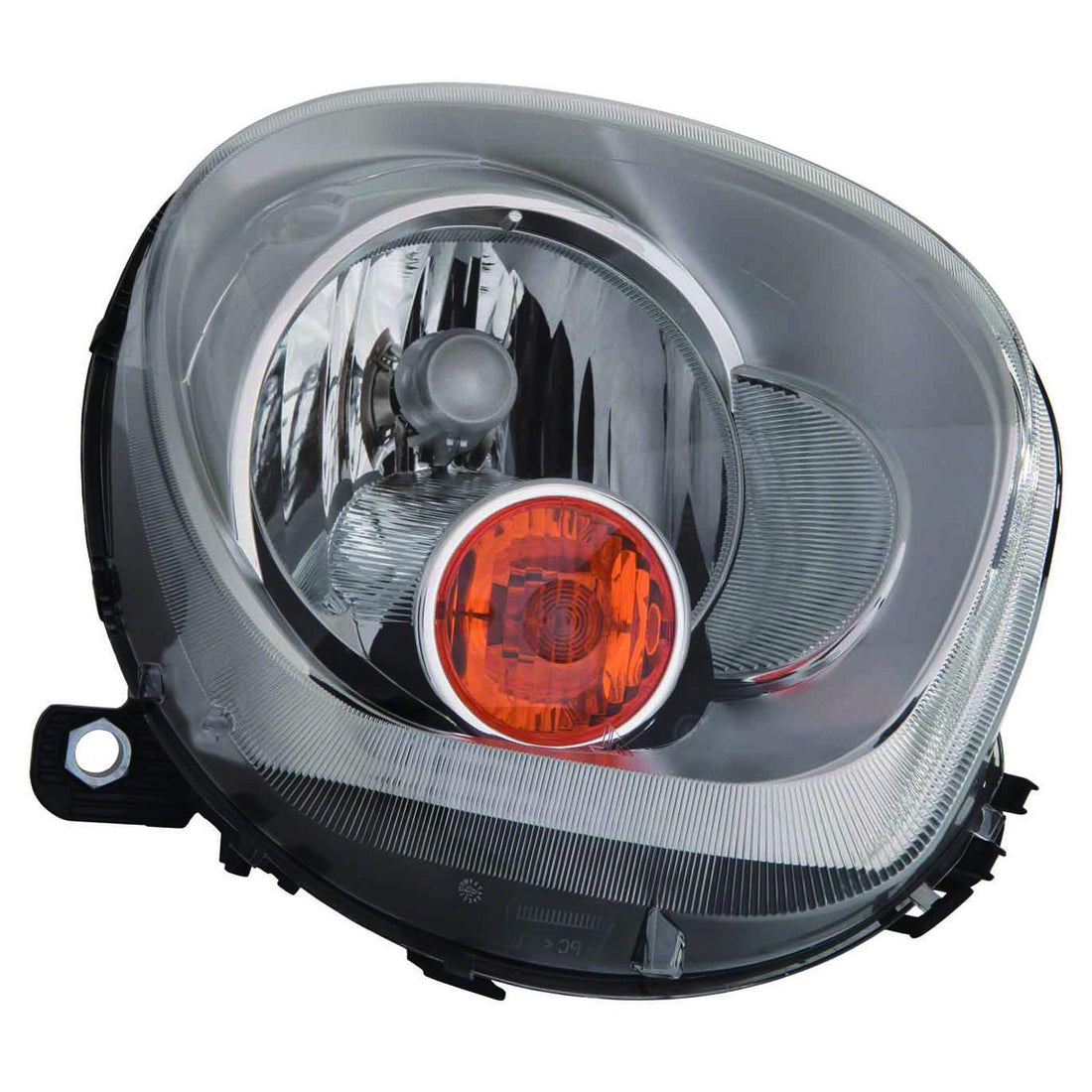 Right Side Headlamp assy composite 2011 - 2016 MINI COOPER COUNTRYMAN MC2503109C 63129801034