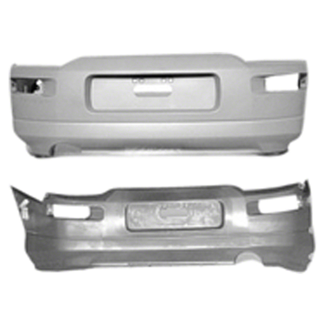 Rear bumper cover 2000 - 2005 MITSUBISHI ECLIPSE MI1100256 6410A776