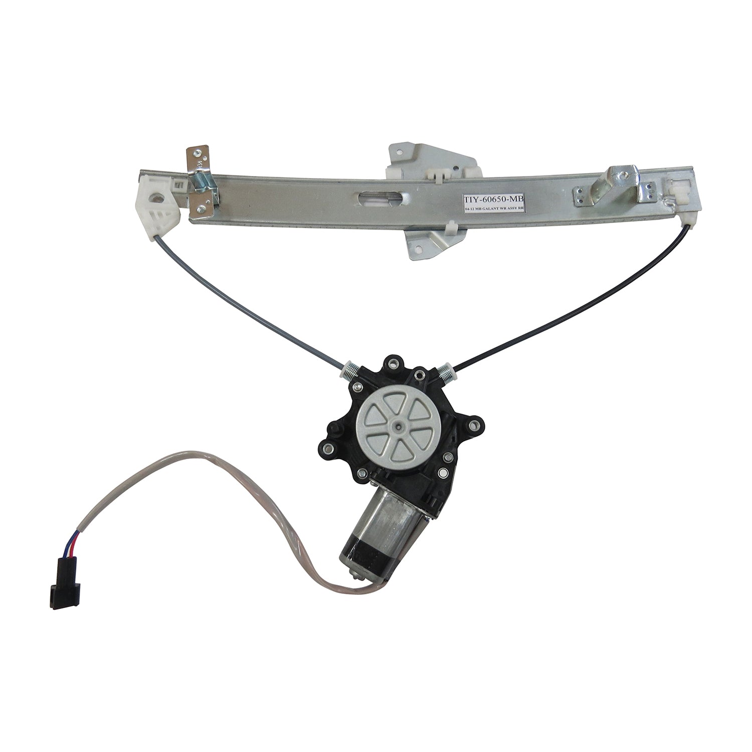 Right Side Rear door glass regulator 2004 - 2012 MITSUBISHI GALANT MI1551114 MR599950