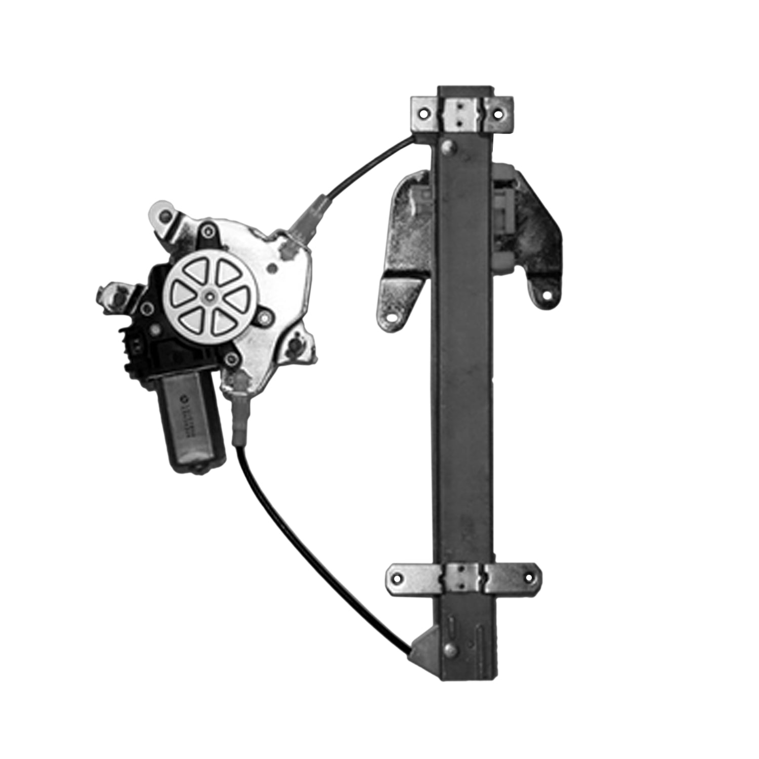 Left Side Rear door glass regulator 2000 - 2003 NISSAN MAXIMA NI1550105 NI1550105