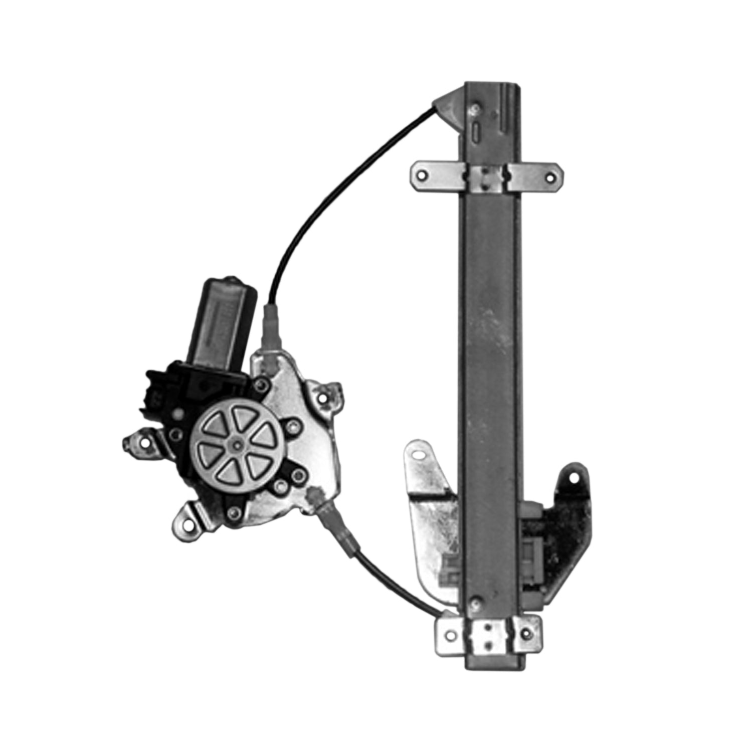 Right Side Rear door glass regulator 2000 - 2003 NISSAN MAXIMA NI1551105 NI1551105