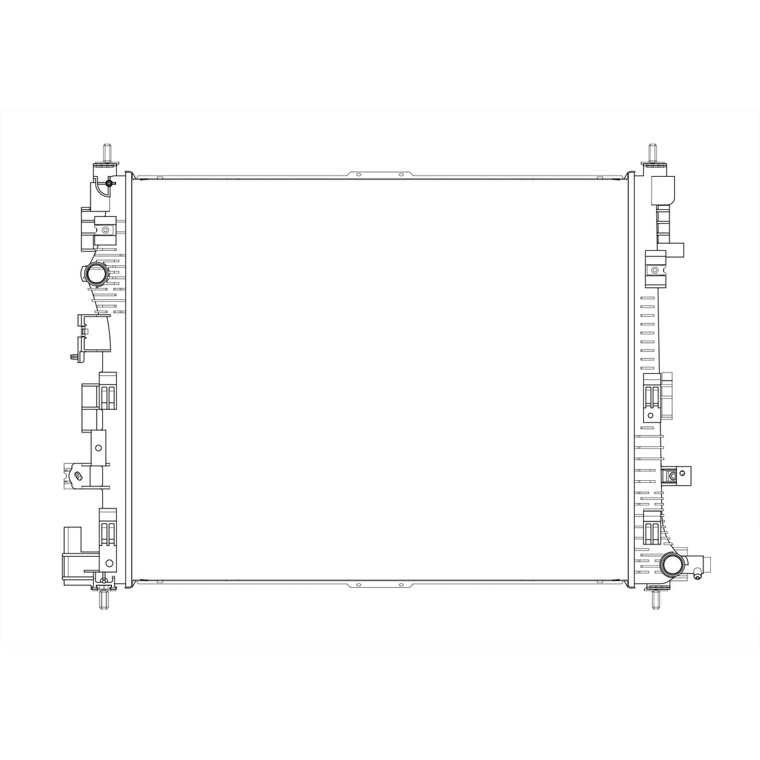 Radiator assembly 2018 - 2023 CHEVROLET EQUINOX RAD13682 84448454