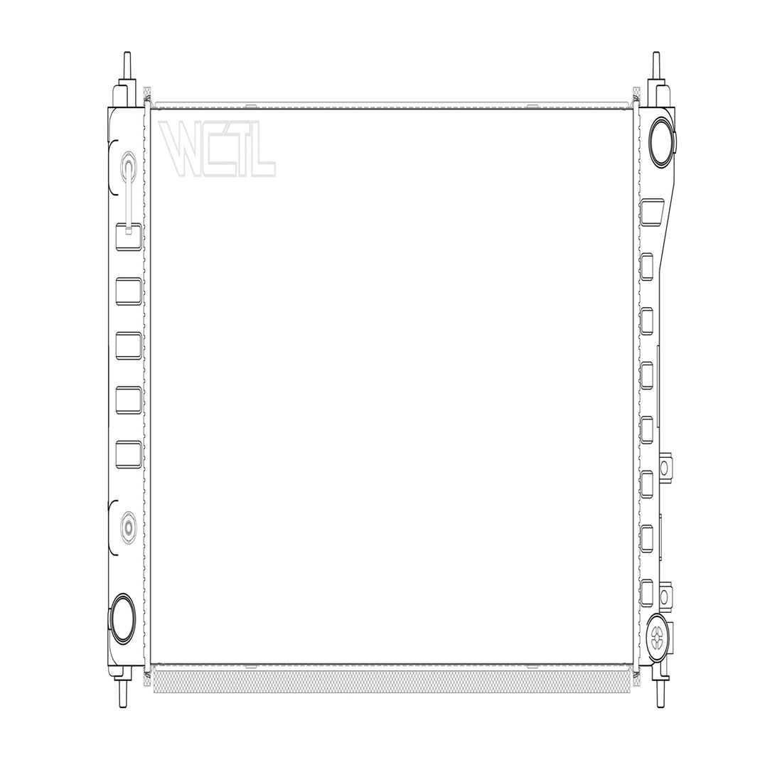 Radiator assembly 2019 - 2023 NISSAN ALTIMA RAD3118 214609HE0A