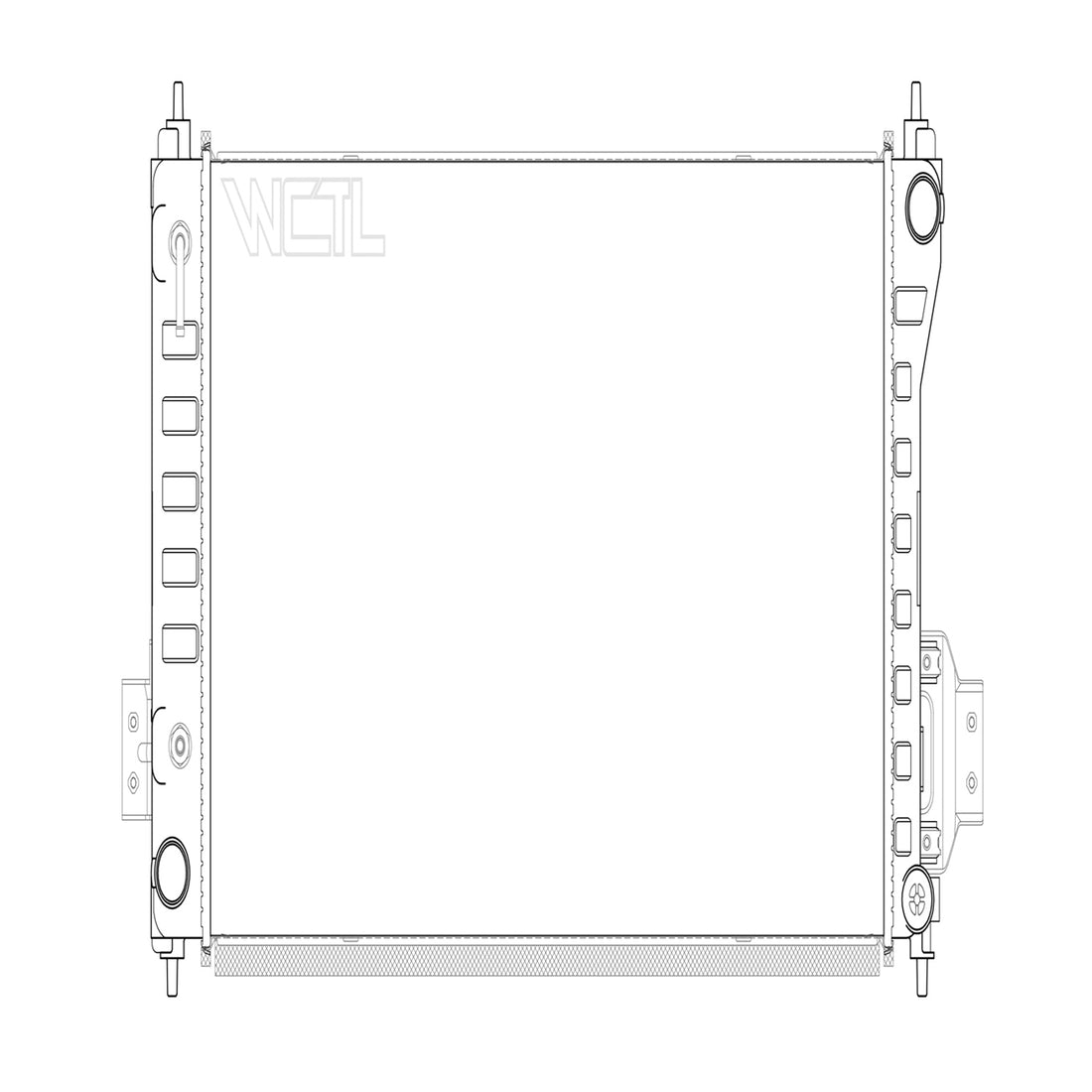 Radiator assembly 2019 - 2023 NISSAN ALTIMA RAD3119 214606CB0C