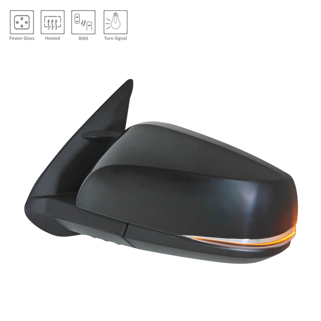 Left Side Mirror outside rear view 2016 - 2023 TOYOTA TACOMA TO1320350 8794004250-PFM