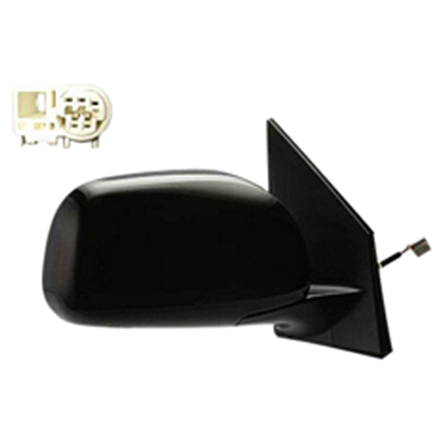 Right Side Mirror outside rear view 2009 - 2012 TOYOTA RAV4 TO1321272 879080R010-PFM