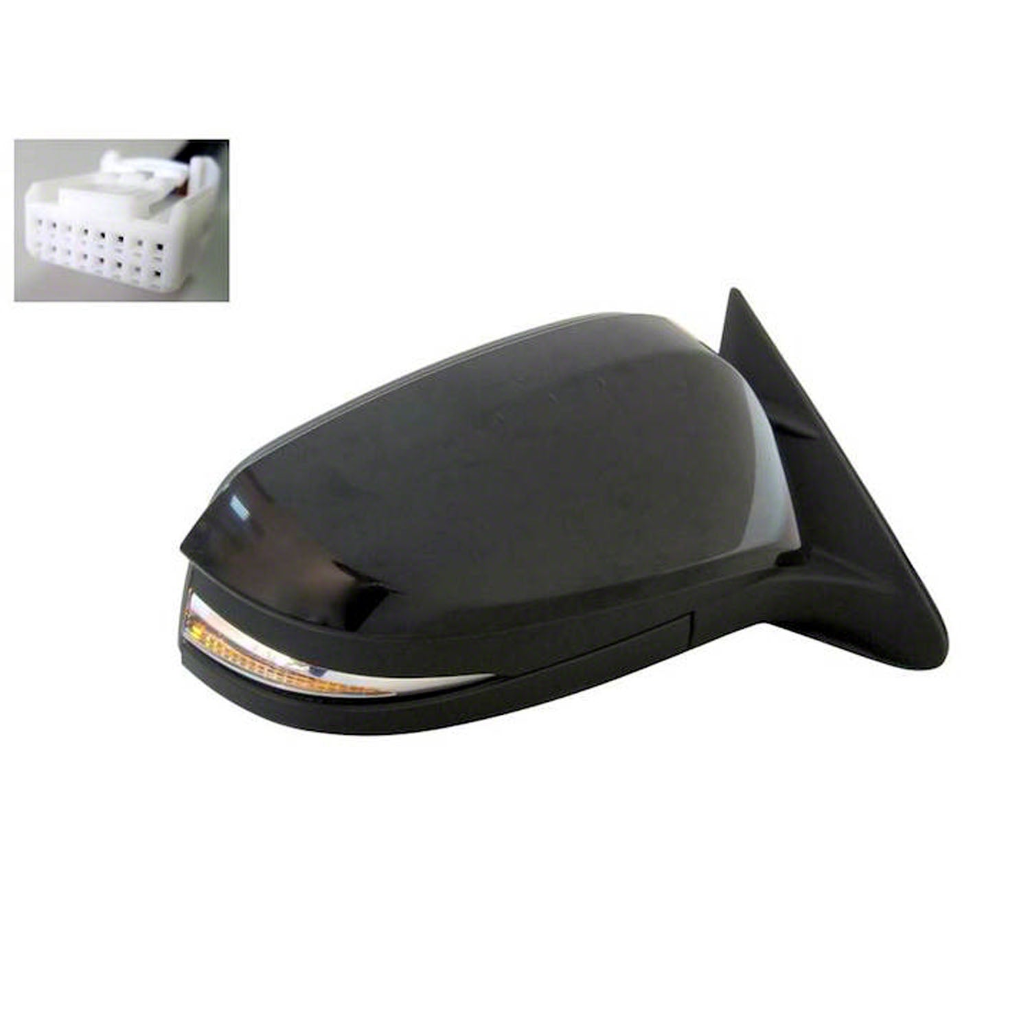 Right Side Mirror outside rear view 2014 - 2016 TOYOTA HIGHLANDER CAPA TO1321318C 879100E150-PFM