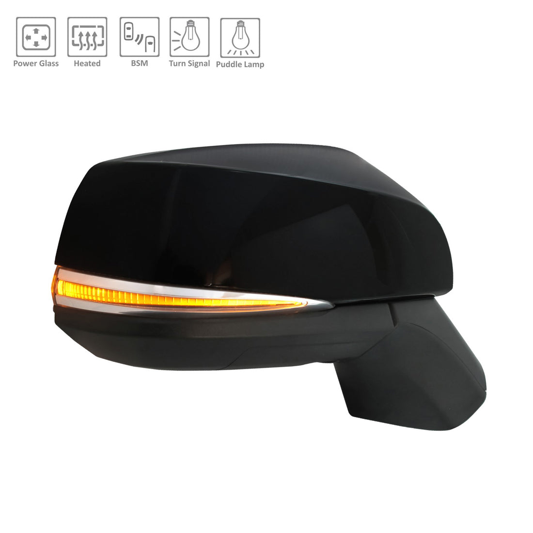 Right Side Mirror outside rear view 2019 - 2021 TOYOTA RAV4 TO1321385 879100R280C0