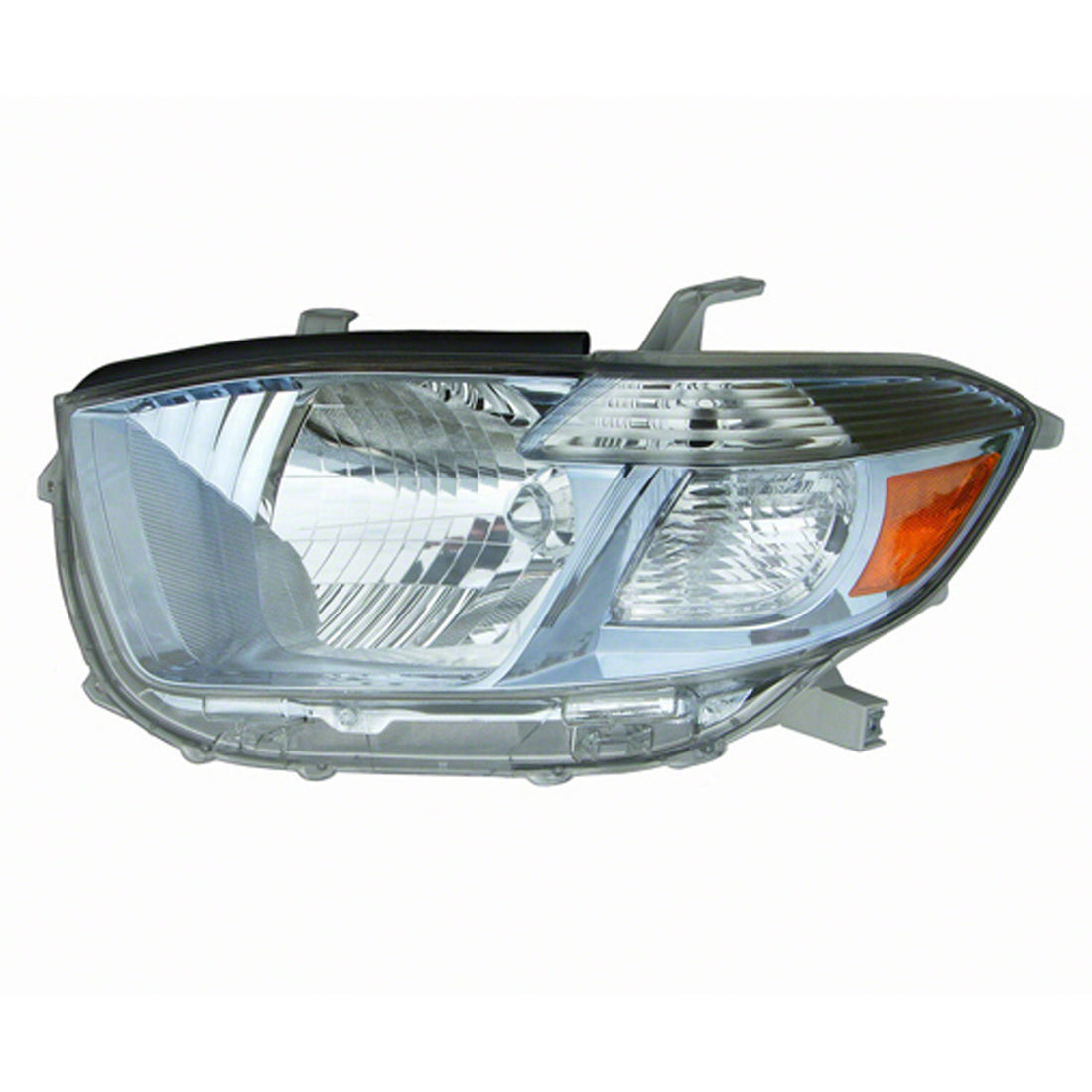 Left Side Headlamp lens/housing 2008 - 2010 TOYOTA HIGHLANDER TO2518117C 8117048480