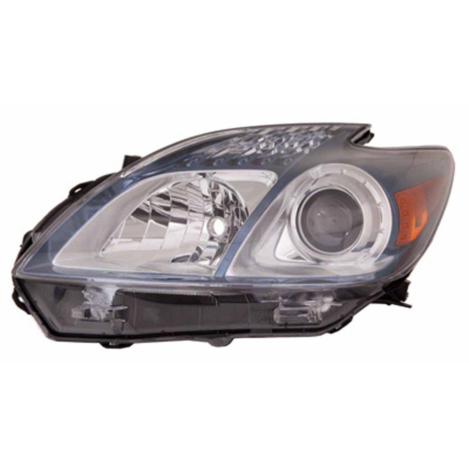 Left Side Headlamp lens/housing 2012 - 2015 TOYOTA PRIUS PLUG-IN TO2518136C 8117047550
