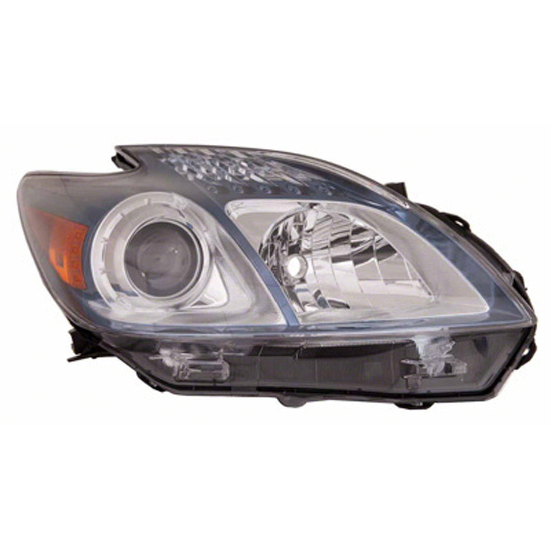 Right Side Headlamp lens/housing 2012 - 2015 TOYOTA PRIUS PLUG-IN TO2519136C 8113047550